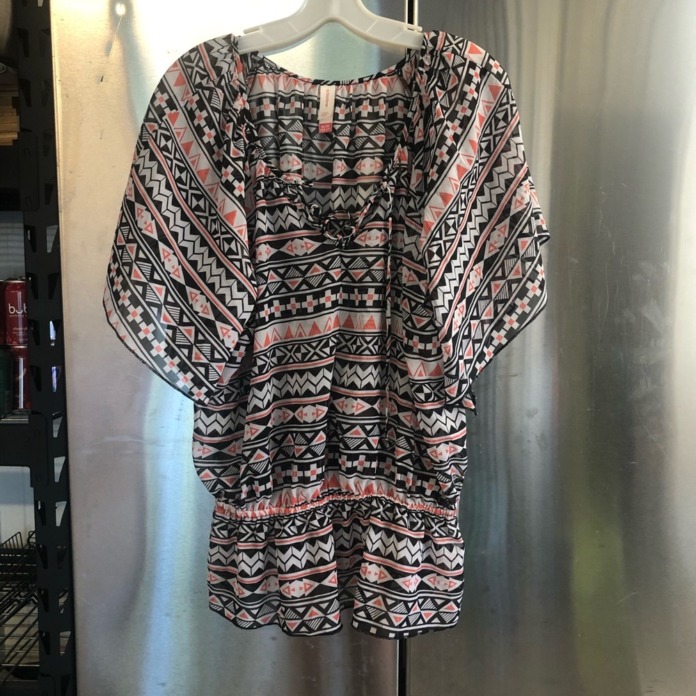 Cinched waist top